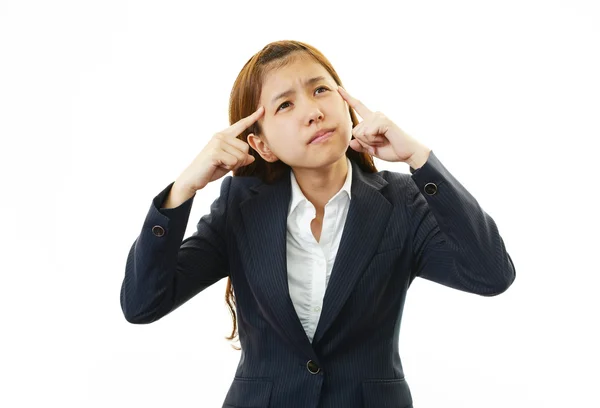 Mujer de negocios deprimida.　 — Foto de Stock